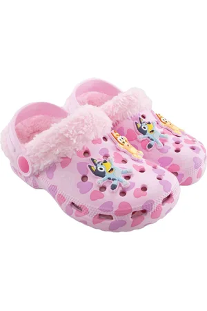 Character Pink Bluey And Bingo Fleece Lined Clogs AU 13 (EU 32)