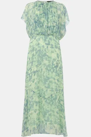 Whistles Dashed Brush Marks Midi Dress AU 6