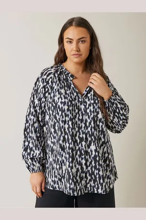 Evans Blue Boho Blouse AU 22-24