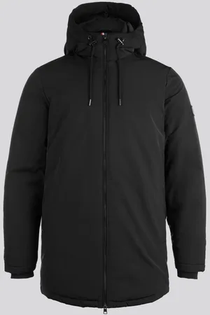 U.S. Polo Assn. U. S. Polo Assn. Black Mens Smart Parka Jacket L