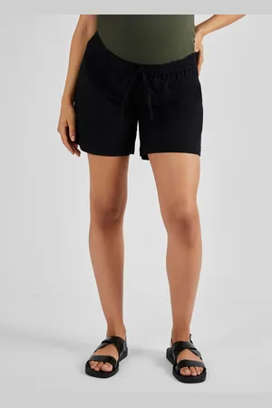 JoJo Maman Bébé Maternity Linen Blend Shorts AU 18