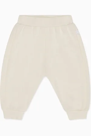 Mori Cream Cotton And Bamboo Super Soft Stretchy Joggers 3