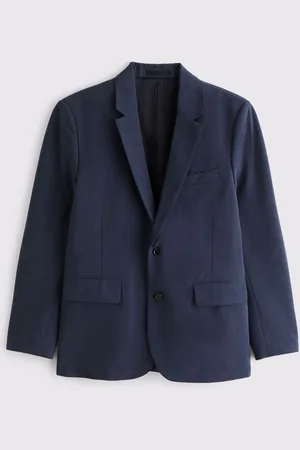 Abercrombie & Fitch Single Breasted Linen Blazer 46r