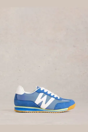 White Stuff Blue Lucy Trainers AU 8 (EU 38.5)