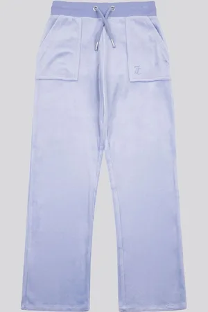 Juicy Couture Dark Blue Tonal Wide Leg Trousers 7