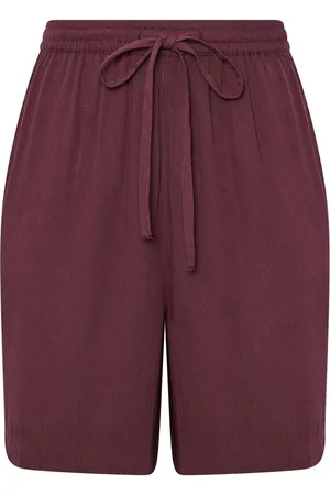 Long Tall Sally Crinkle 100% Cotton Shorts AU 8 Tall