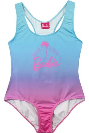 Character Blue Ombre Malibu Beach Barbie Swimsuit L
