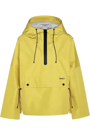 Barbour Yellow Lola Waterproof Smock Jacket AU 8