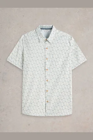 White Stuff Salcombe Koi Printed Shirt XS