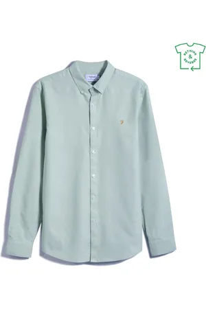 Farah Brewer Long Sleeve Shirt L