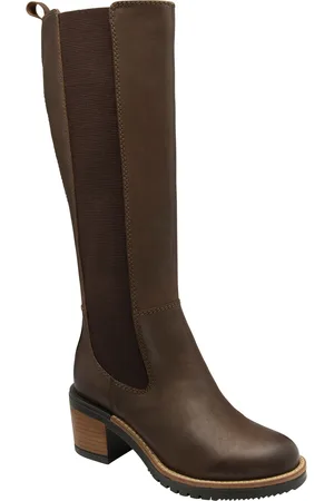 Ravel Brown Leather Knee High Boots AU 8 (EU 39)