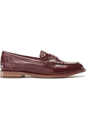 Moda In Pelle EMMER STUDDED UPPER RAND LEATHER LOAFER AU 5 (EU 36)