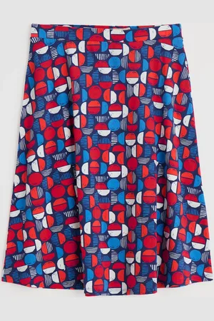 Seasalt Cornwall Rose A-Line Skirt AU 16