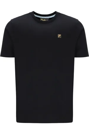 Fila Black Yaxley 2 Premium Essential 100% Cotton T-Shirt XS