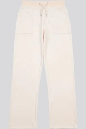 Juicy Couture Cream Tonal Wide Leg Trousers 12