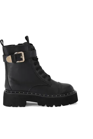 Kurt Geiger Trick Black Lace Up Boots AU 7 (EU 38)