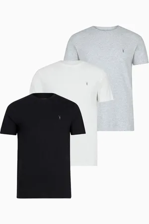 AllSaints AllSaints Black Tonic Short Sleeve Crew T-Shirt 3 Pack L