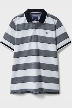 J.Crew Oxford Stripe 100% Cotton Polo Shirt XL