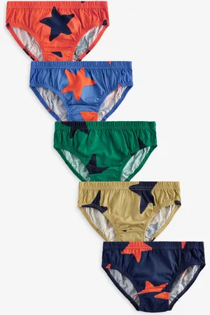 Next Bright Stars 100% Cotton Briefs 5 Pack (1.5-10yrs) 5