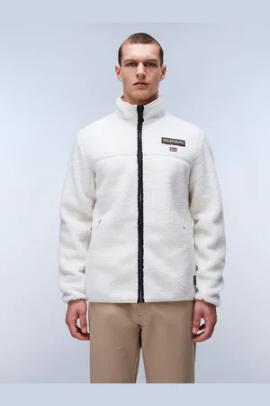 Napapijri Cream Tynik Full-Zip Fleece Hoodie XL