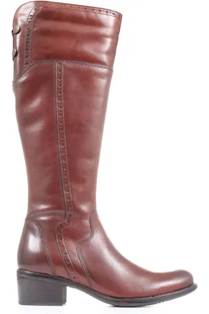 JONES BOOTMAKER Rachel Leather Rider Boots AU 9 (EU 40)