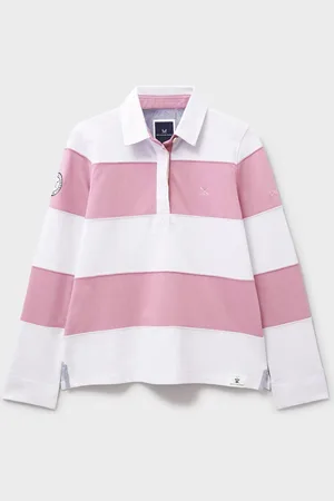 J.Crew Long Sleeve Stripe Rugby 100% Cotton Shirt AU 12