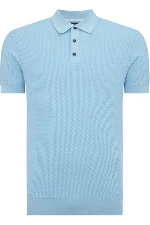 Remus Slim Fit 100% Cotton Interest Fabric Polo Shirt XL