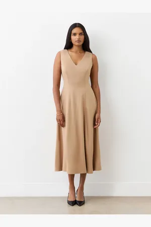 Finery London Adele Ponte Jersey Midi Dress AU 16