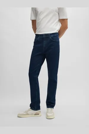 HUGO BOSS Blue Delaware Slim Fit Stretch Denim Jeans W30 L32