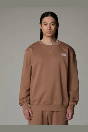 The North Face Brown Essential Crew Neck Sweatshirt XS
