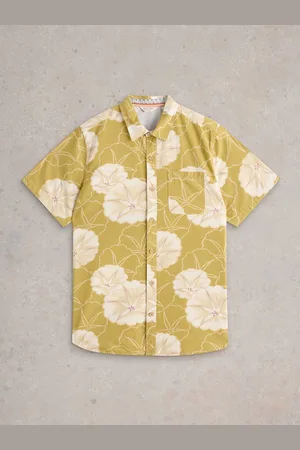 White Stuff Finsbury Floral Printed 100% Cotton Shirt M