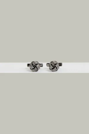 Reiss Gunmetal Callum Cufflinks onesize