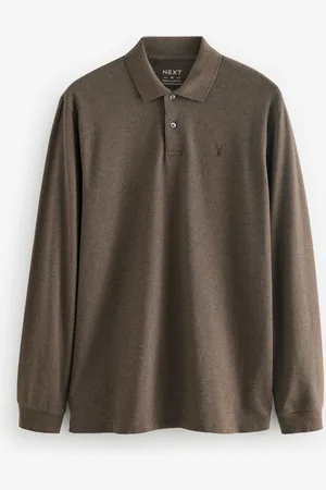 Next Long Sleeve Pique Polo Shirt XL
