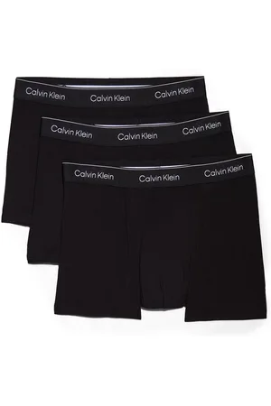 Calvin Klein Tonal Black/Tonal Black/Tonal Black 3 Pack Boxers Trunks