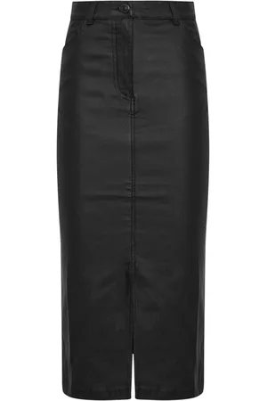 Long Tall Sally Coated Midi Skirt AU 8 Tall