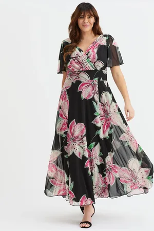 Scarlett & Jo Isabelle Float Sleeve Maxi Dress 14