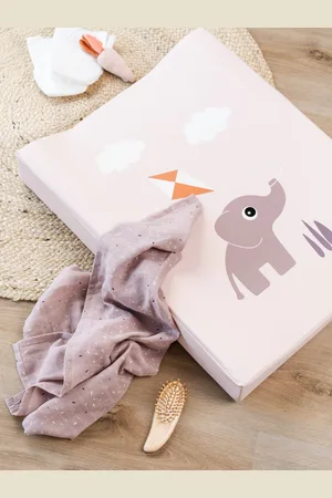 Done by Deer Pink Easy Wipe Playground Changing Pad one