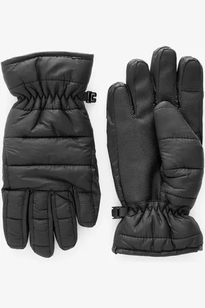 Next Black Squashy Quilted Gloves (3-16yrs) 14