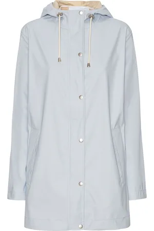 Ilse Jacobsen Straight Fit Lightweight Waterproof Rain Jacket AU 16