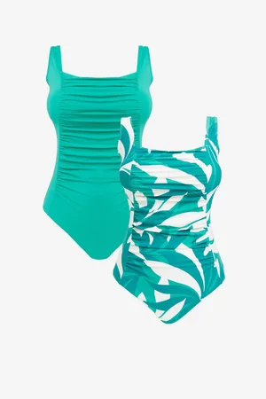 Simply Be Green Magisculpt 2 Pack Swimsuits AU 20