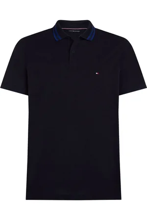 Tommy Hilfiger Regular Fit Performance Zip Short Sleeve Polo Shirt L