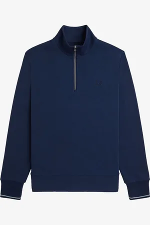 Fred Perry Quarter Zip Sweatshirt M