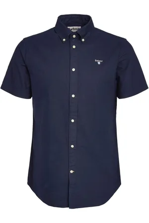 Barbour Oxtown Classic Short Sleeve Oxford 100% Cotton Shirt XL