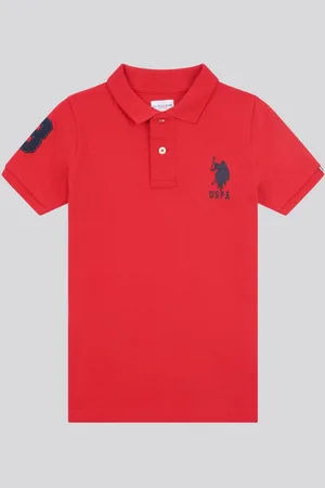 U.S. Polo Assn. U. S. Polo Assn. Boys 100% Cotton Player 3 Polo Shirt 14