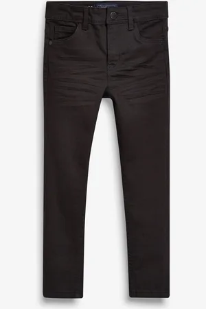 Next Black Super Skinny Fit Stretch Jeans (3-17yrs) 8 Years (128 cm)