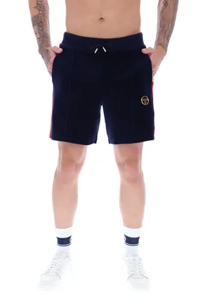 Sergio Tacchini Slice Short Velour Shorts S