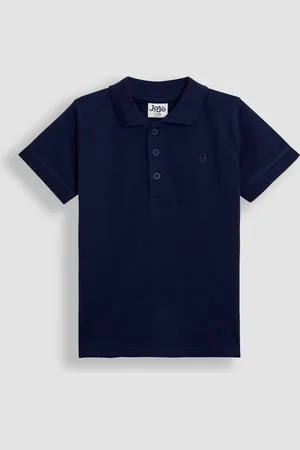 JoJo Maman Bébé Navy Classic Polo Shirt 6