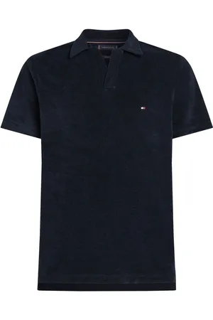 Tommy Hilfiger Regular Fit Towelling Short Sleeve Polo Shirt L