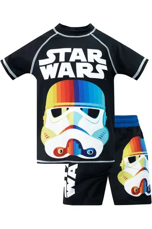 Character Black Star Wars Stormtrooper Swim Set 8