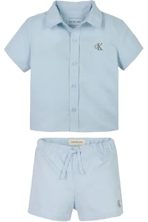 Calvin Klein Soft Linen Shorts Set Upto 3 Months (50